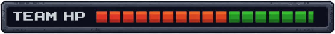 HUD Team HP Bar - SNES (1 / 4)