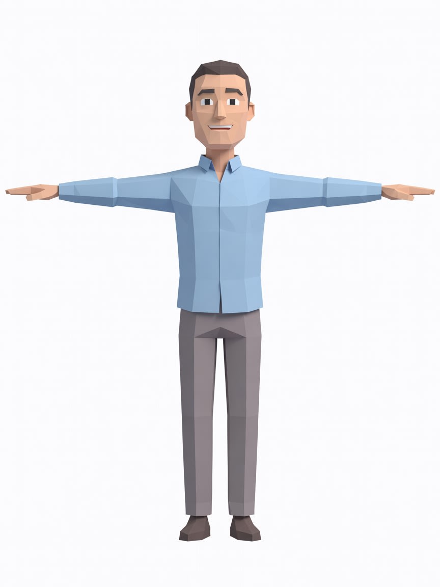 Casino Tycoon Male Character Concept