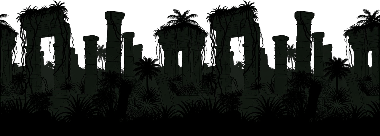 Sec7 Mapa - Near Layer (Ancient Ruin Silhouettes)