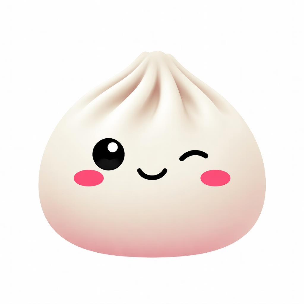 Kawaii Baozi Bun Character
