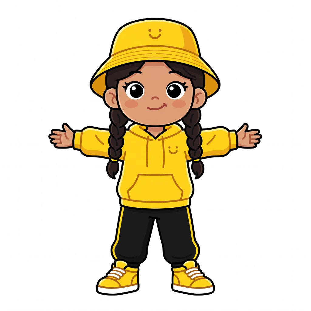 Yellow Chibi Girl Concept (2 / 2)