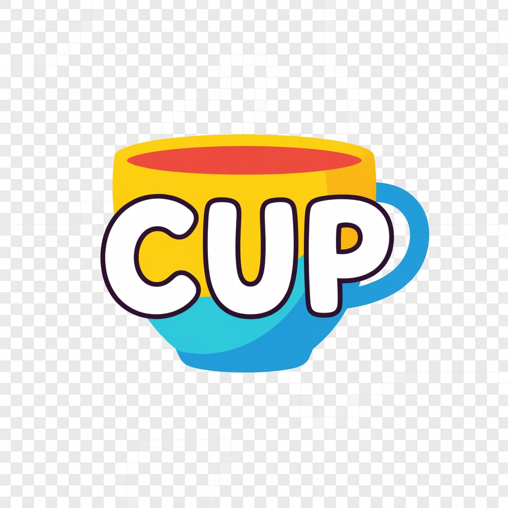 Sight Word Icon - Cup (2 / 4)