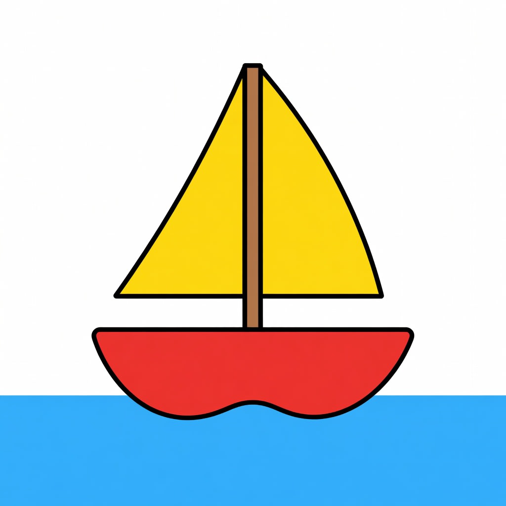 Sight Word Icon - boat