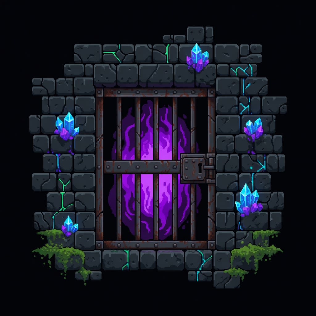 Dungeon Gate Wall