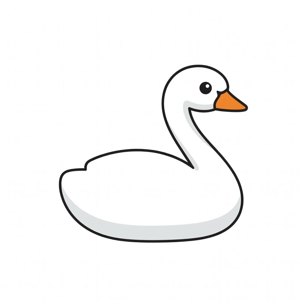 Sight Word Icon - swan