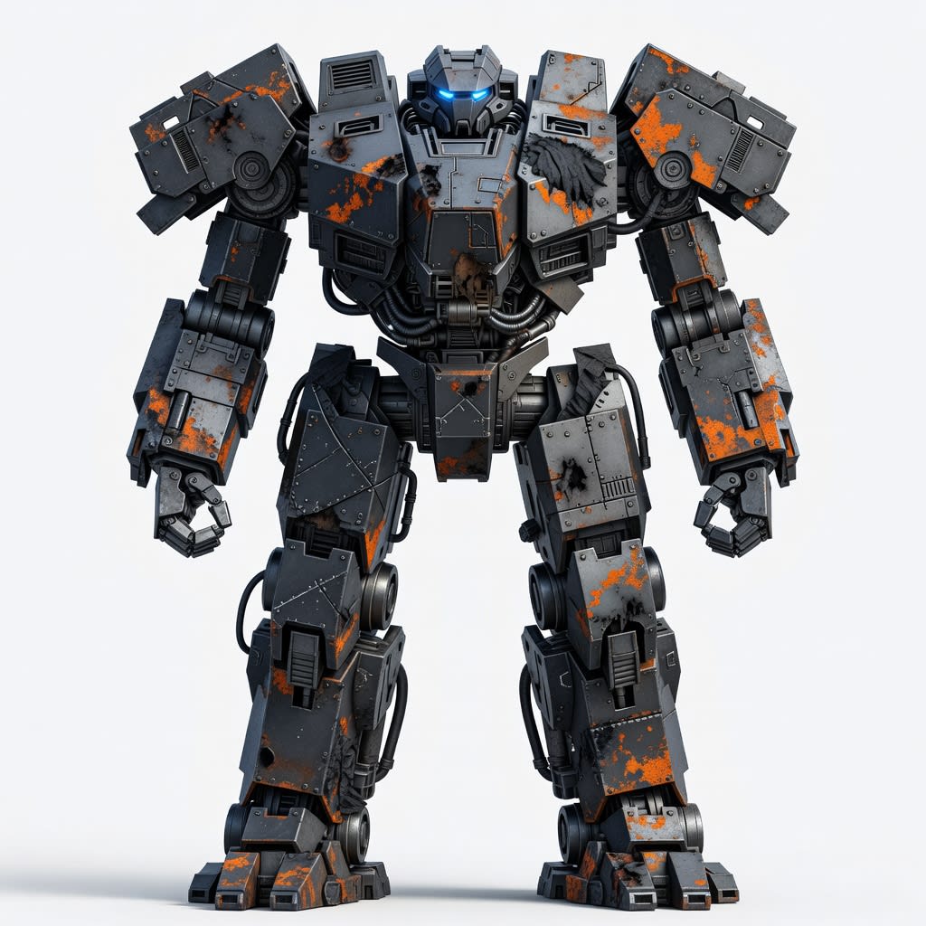 Mech Concept - Industrial War Machine (2 / 4)