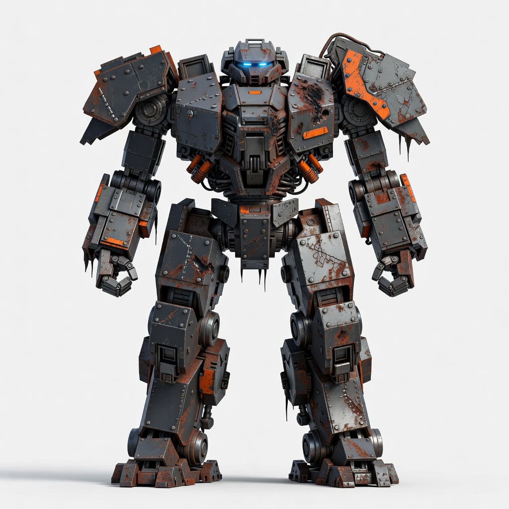Mech Concept - Industrial War Machine (4 / 4)
