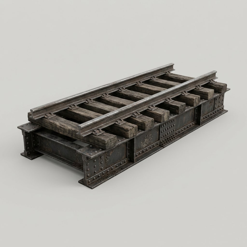 Image: 3D asset reference plate. A single isolated modula