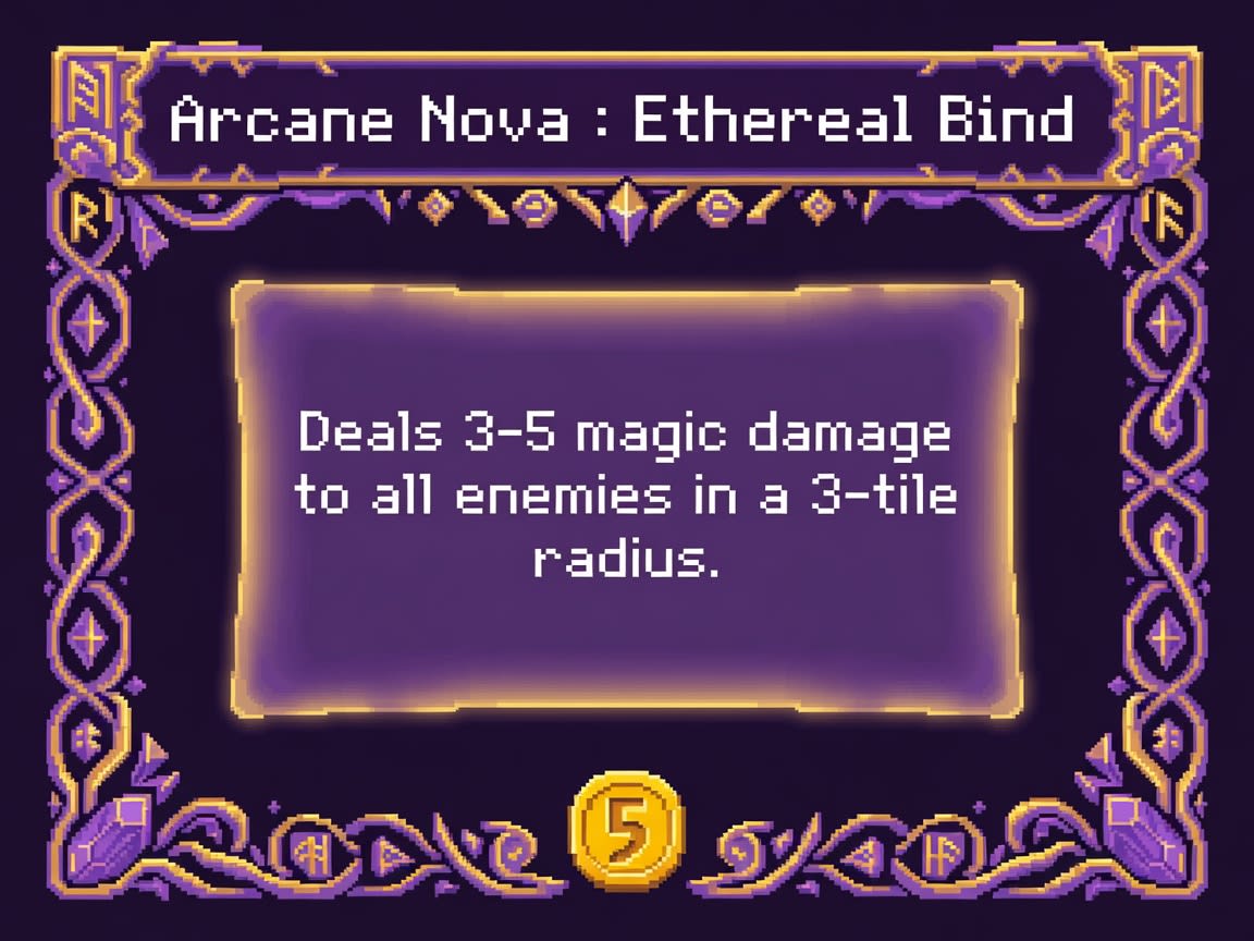 Spell Card Template