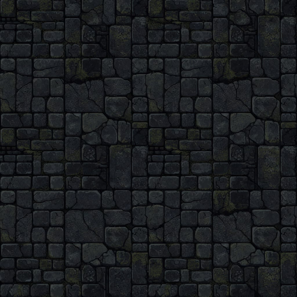 Ground Texture - Dark Stone Blocks