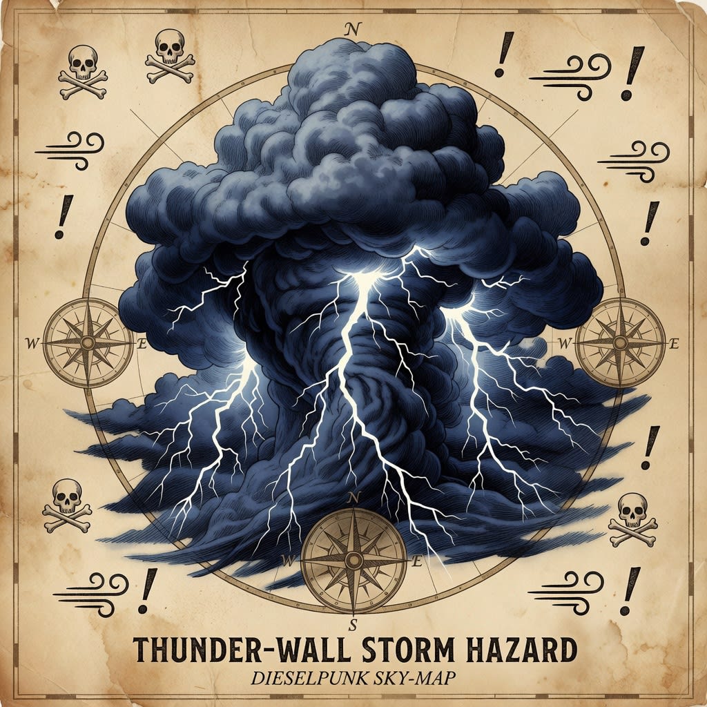 Cloud Type - Thunder-Wall Storm