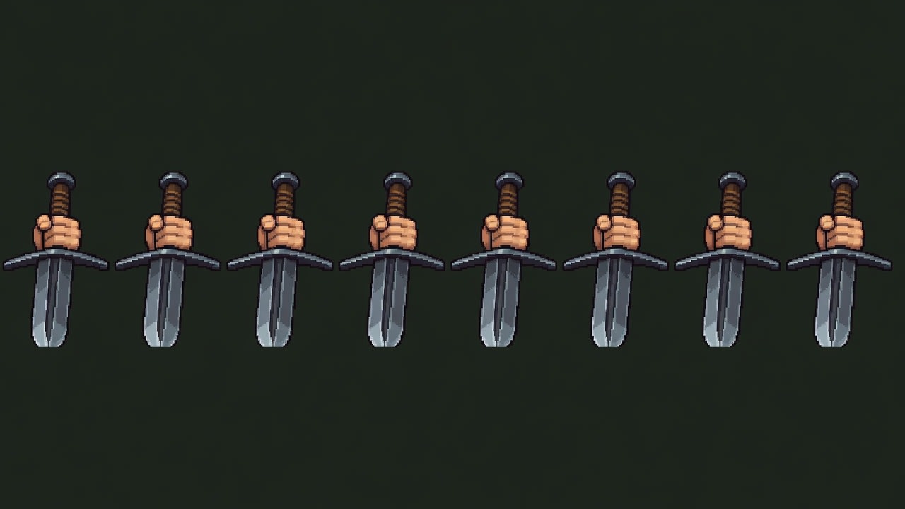 Sword Idle Sprite Sheet (1 / 4)