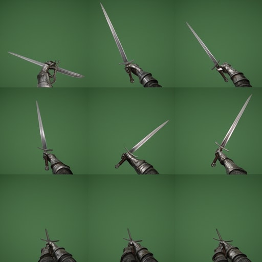First-Person Sword Swing