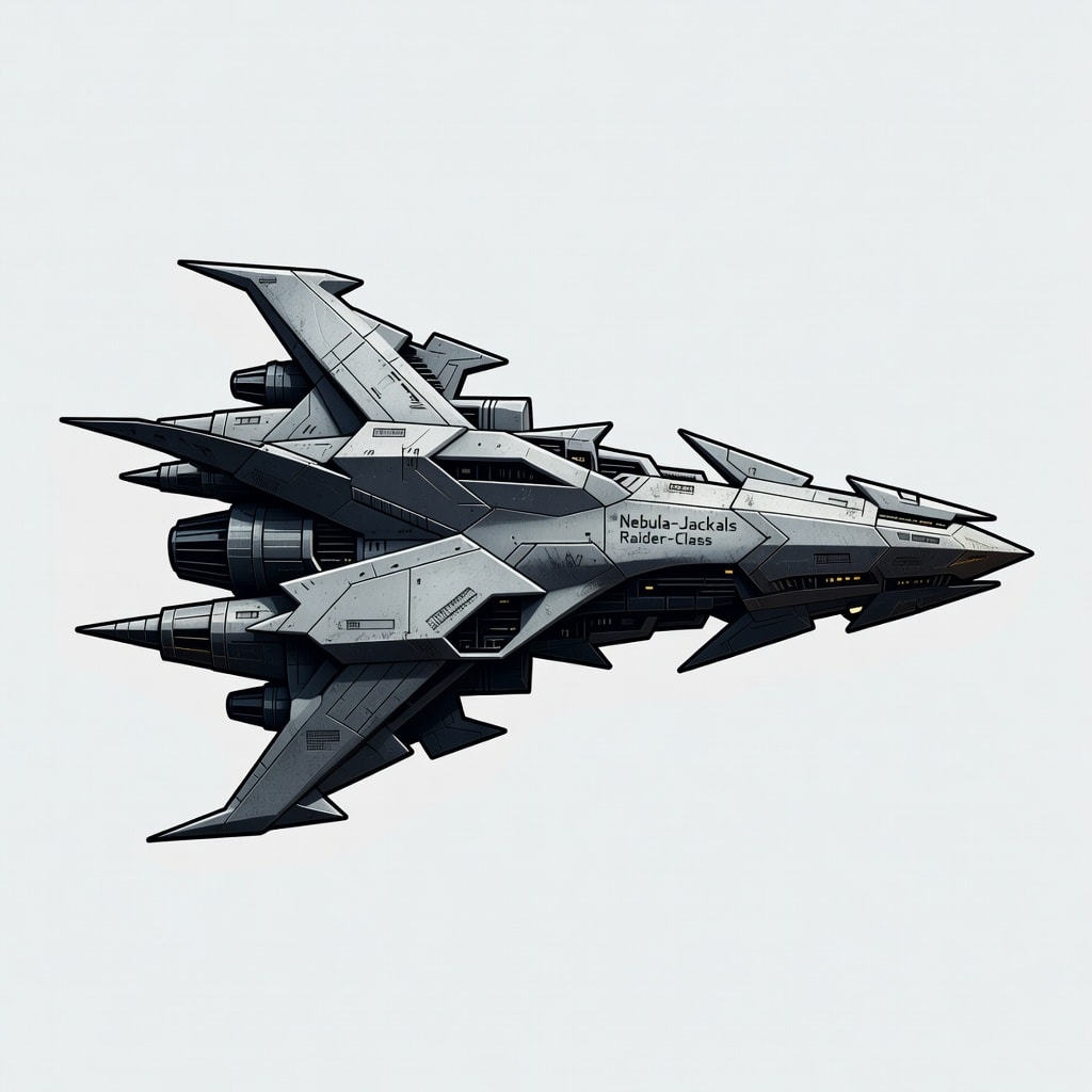 Jackal Ship No Thrust (3 / 4)