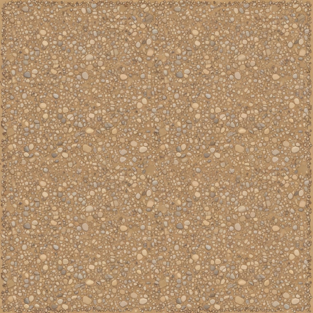 Gravel Crushed Stone Floor Texture (2 / 4)