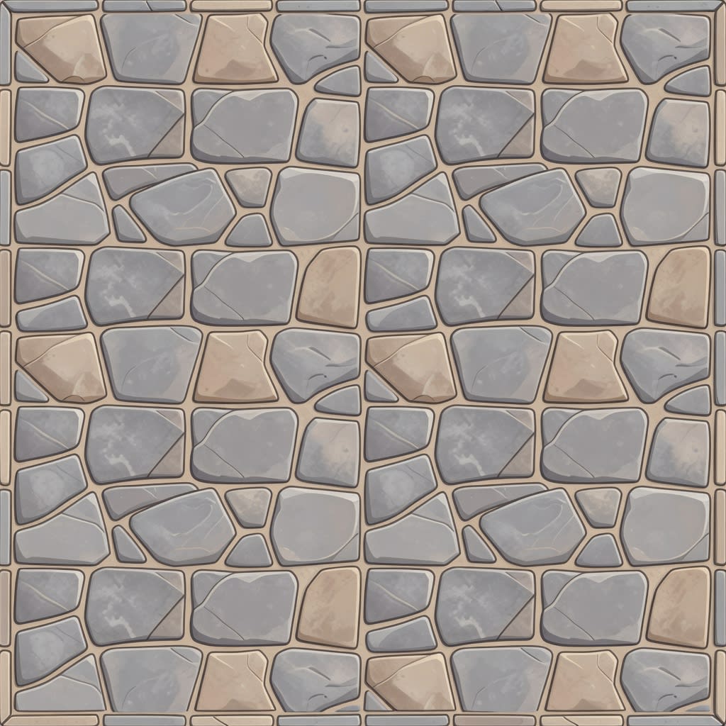 Paving Stone Patio Floor Texture (3 / 4)