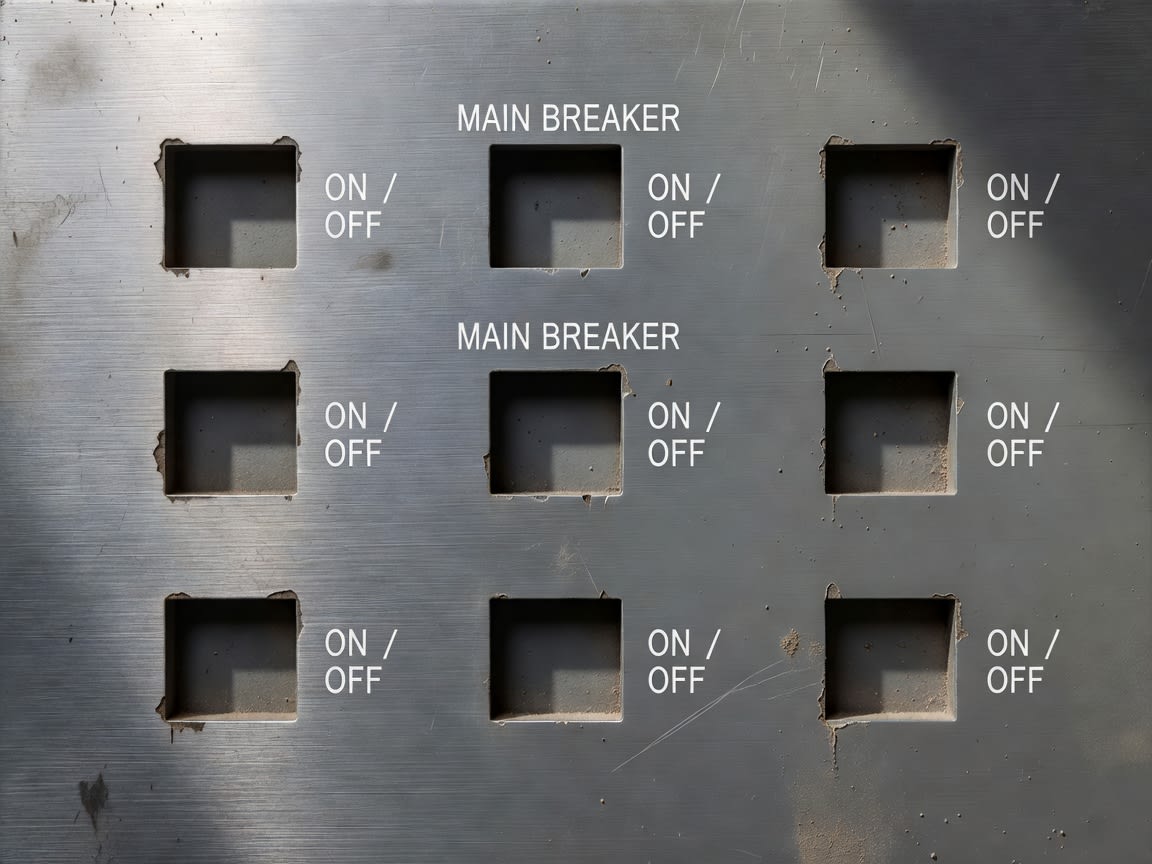 Photorealistic Breaker Panel Faceplate (3 / 4)