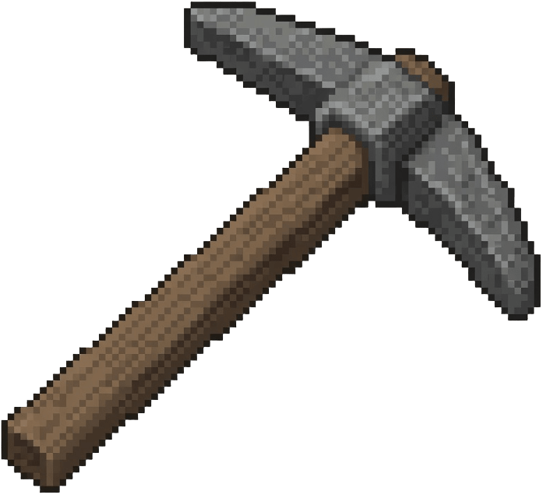 2.5D Stone Pickaxe