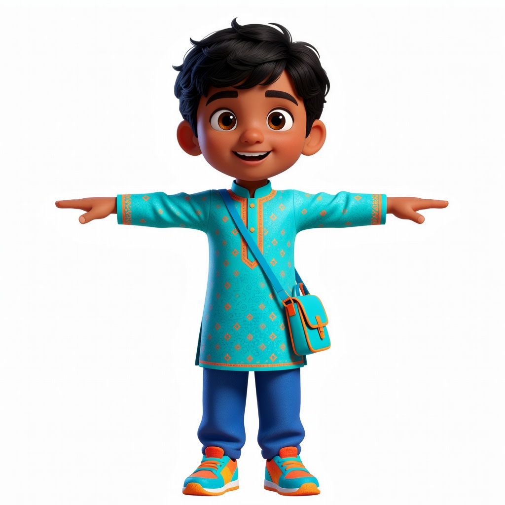 Player Kid Character Concept
