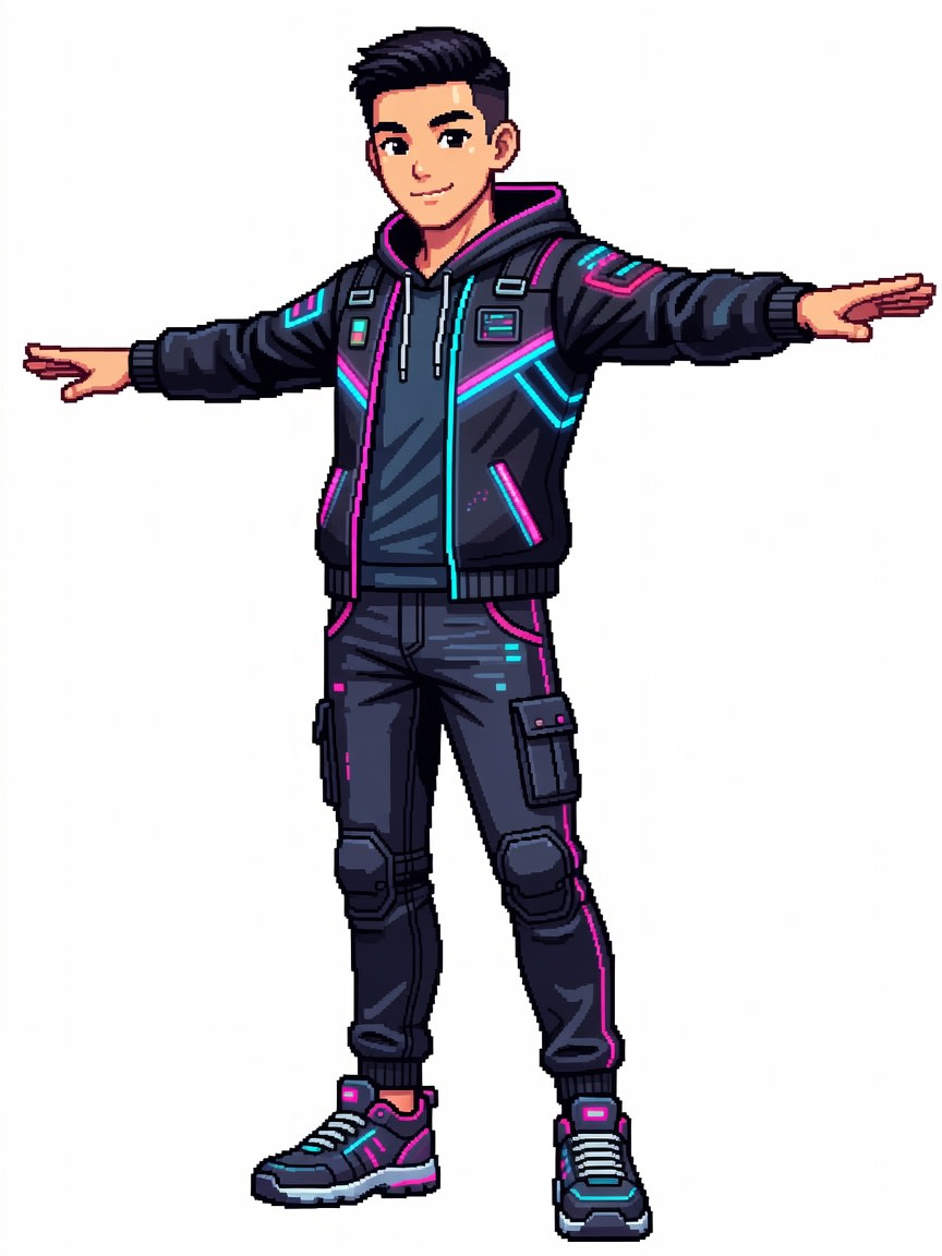 Korean Survivor - Cute Pixel Art (4 / 4)