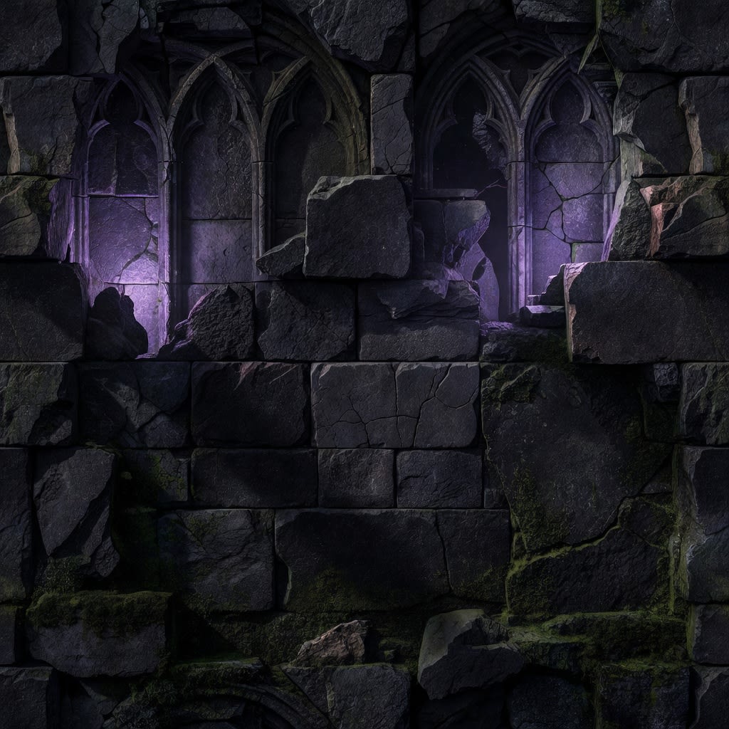 Dark Dungeon Wall