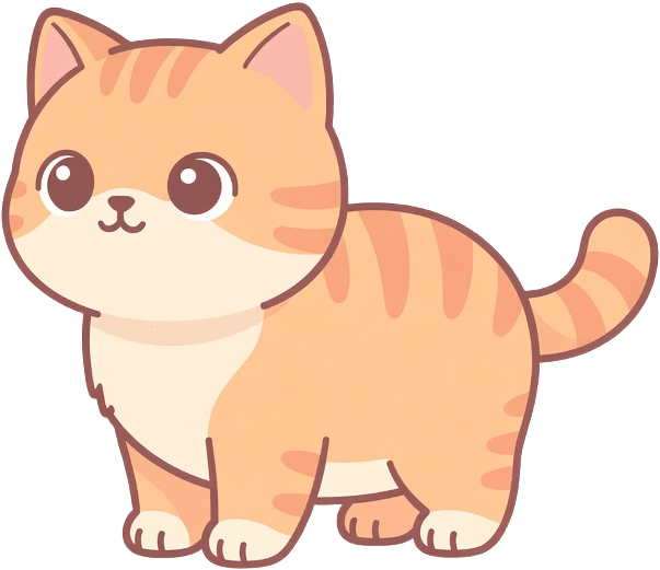 Pastel Cat Player Character