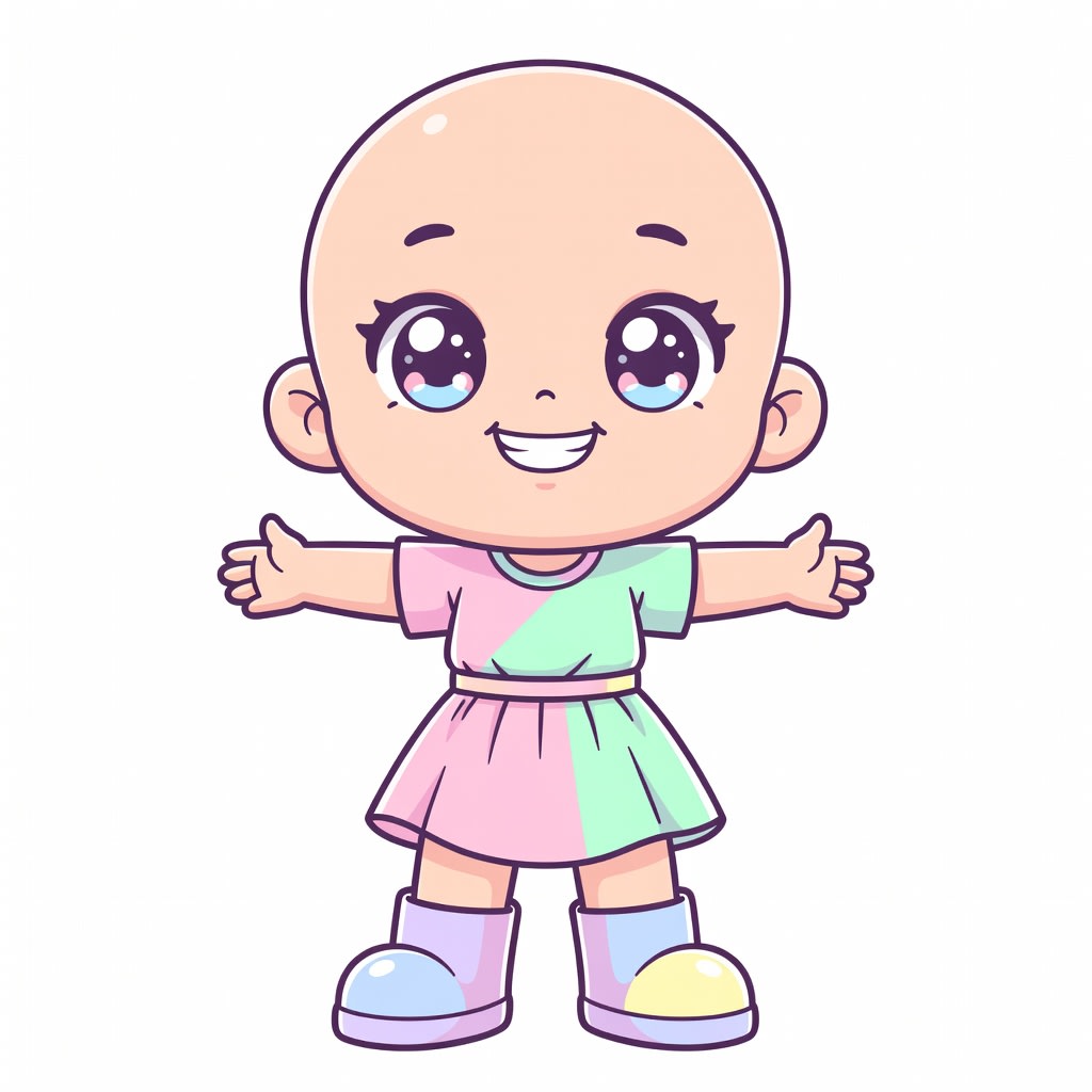Chibi Female Adventurer Concept (2 / 2)