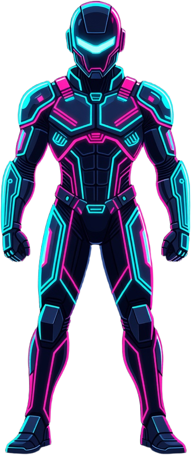 Neon Arcade Warrior (1 / 2)