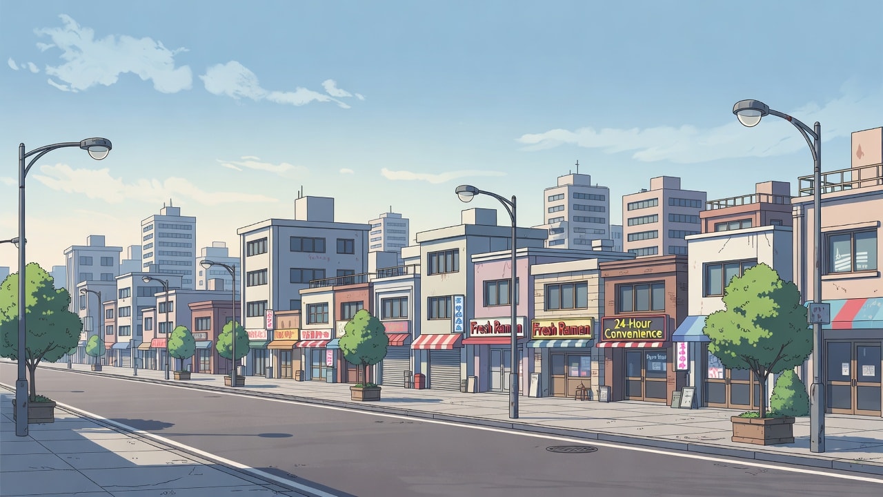 Side-Scroller Anime Street