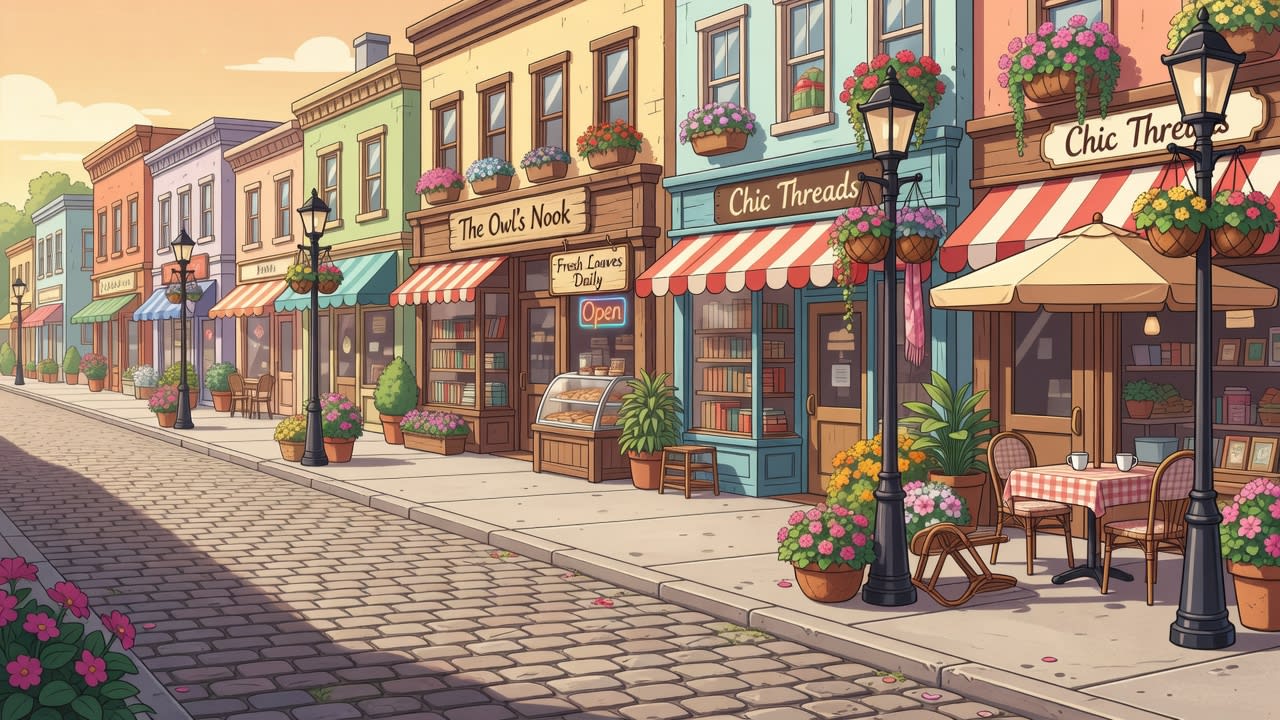Anime Downtown Side-Scroller