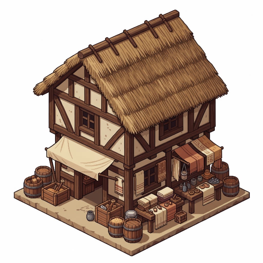 Bohemian Trader v3 - Pixel Art Top-Down (2 / 4)