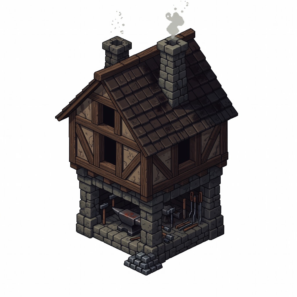 Bohemian Smithy - Pixel Art