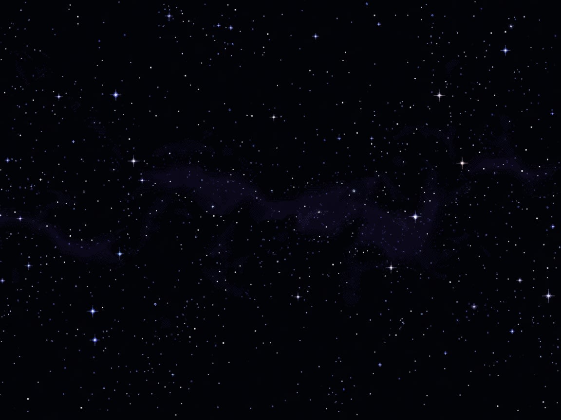 Space Background - Retro Starfield