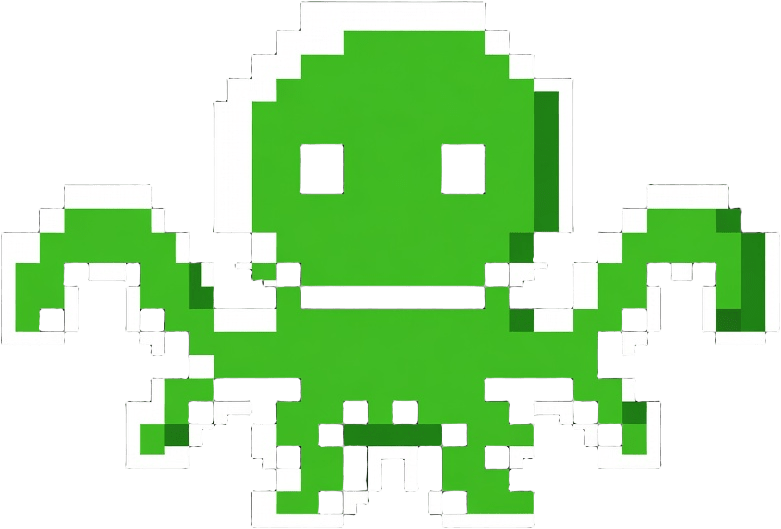 Enemy Alien - Retro Pixel Art