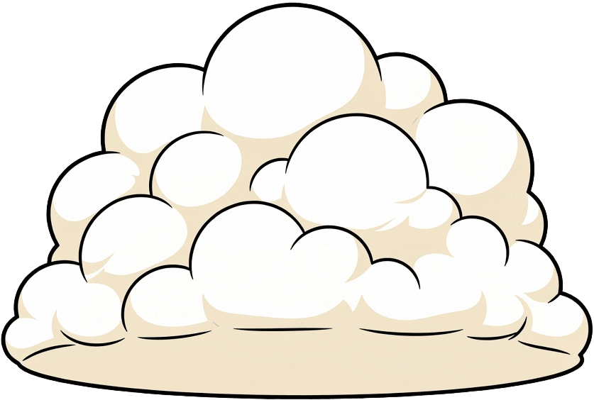 Cloud 3 - Puffy Cluster