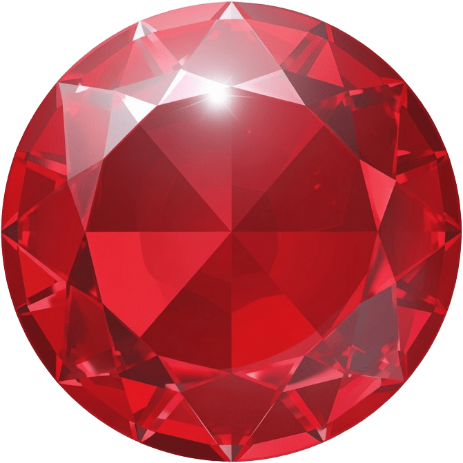 Red Circle Gem