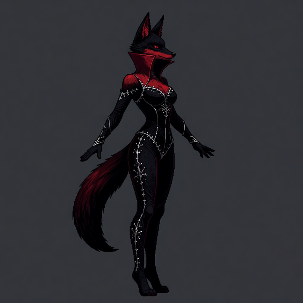 Fox Concept - Dark Sensual Gothic (4 / 4)