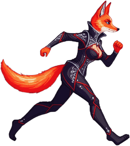 Pixel Fox Runner