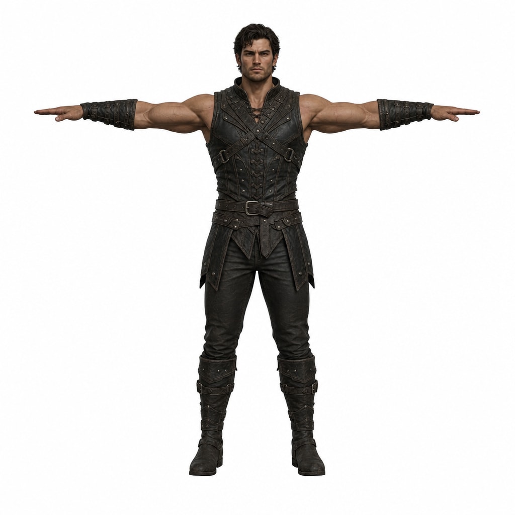 Warrior T-pose v2