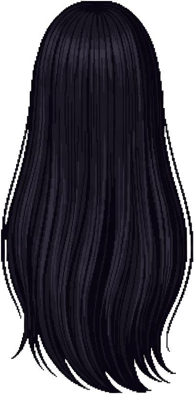 Hair Long Front