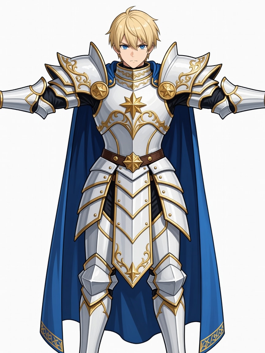 Knight T-Pose Concept v2 (4 / 4)