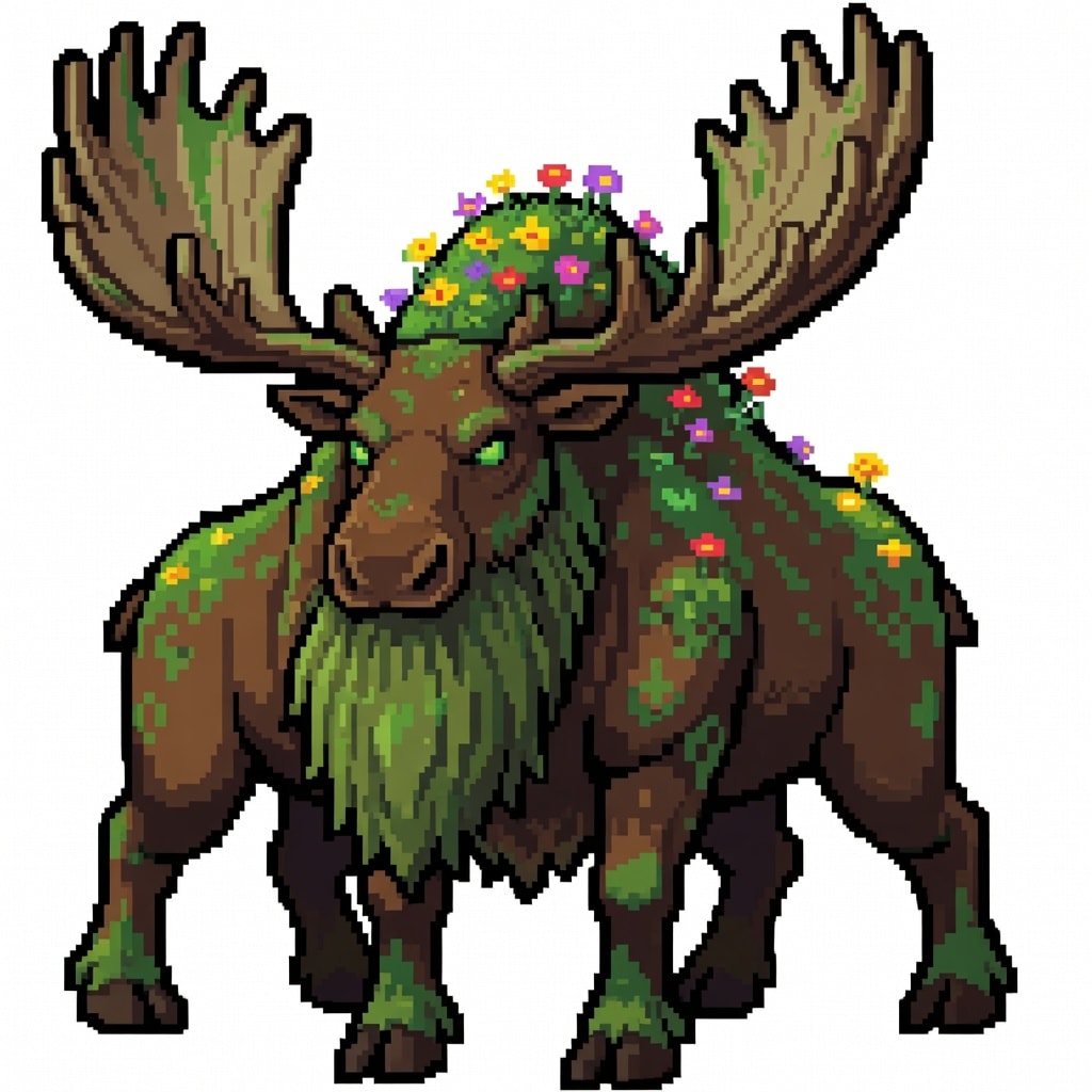 Moosumo - pixel art sprite (2 / 4)