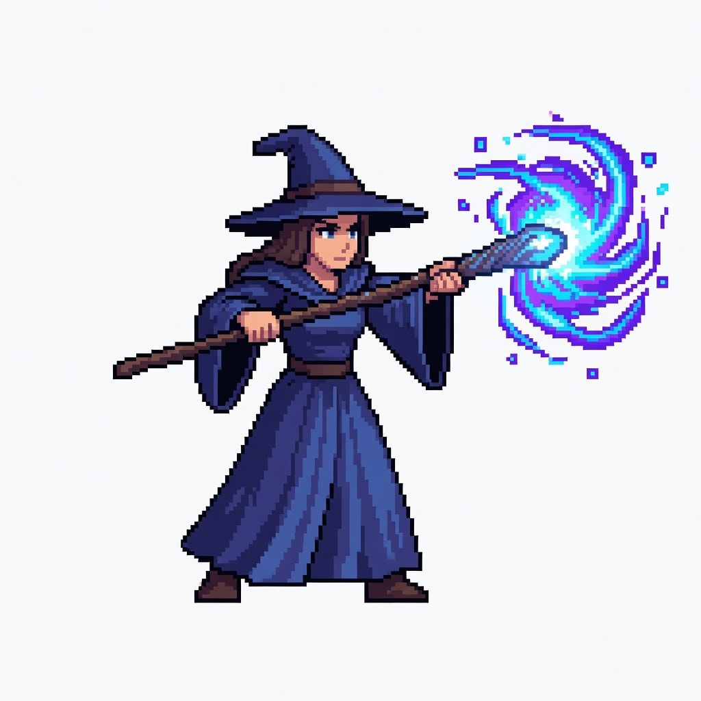 Pixel Mage Blast