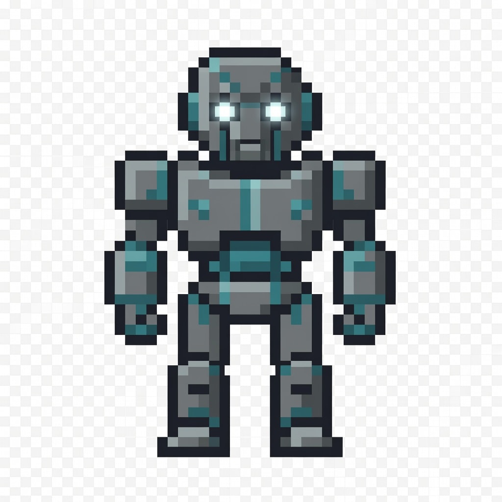 Pixel Art Agent Sprite (1 / 2)