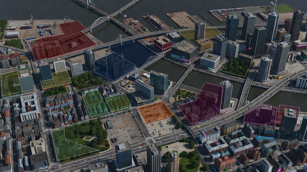 Harbor City Aerial Map