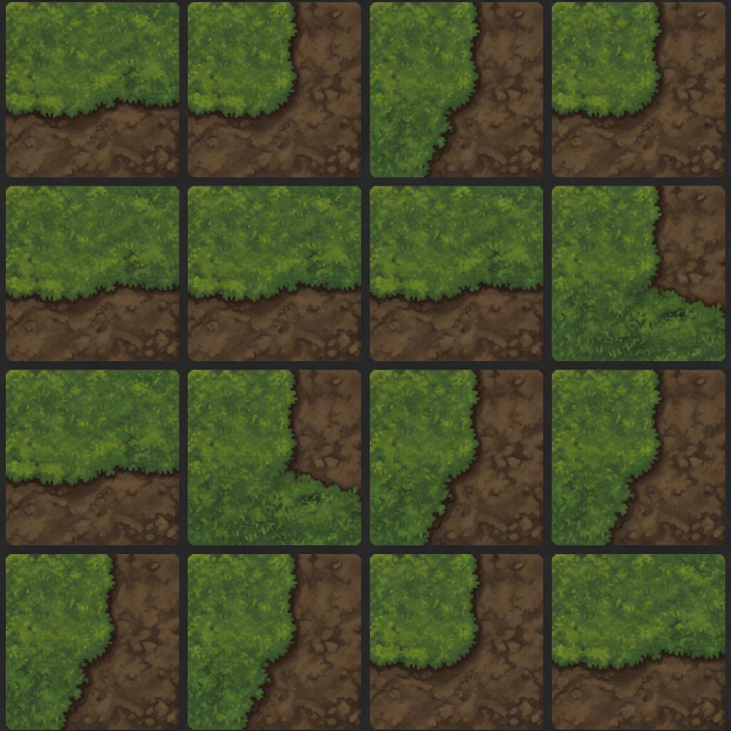 Grass Terrain Transitions (1 / 2)