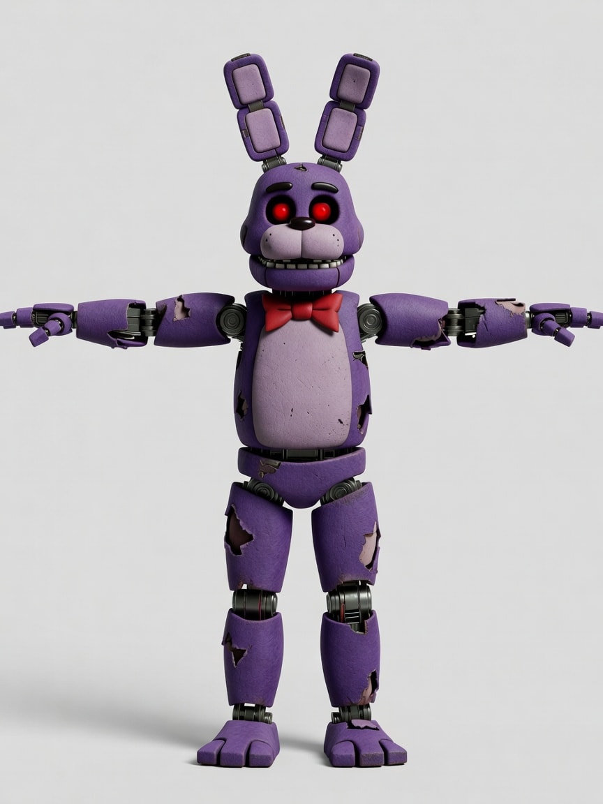 Bonnie Animatronic T-Pose Concept (3 / 3)