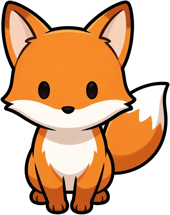Top-Down Fox Character - Cat Quest Style