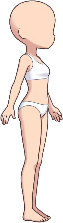 Female Base Sprite - No Hair No Eyes