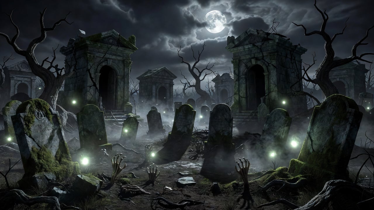 Graveyard at Midnight